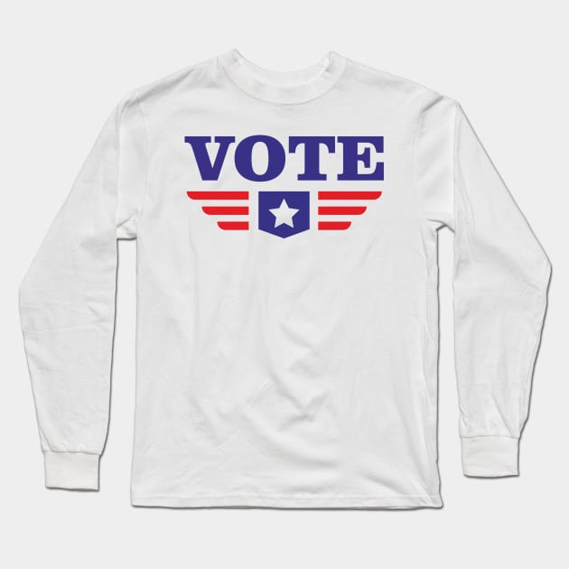 Vote for Presidential November 2020 Election Long Sleeve T-Shirt by koolteas